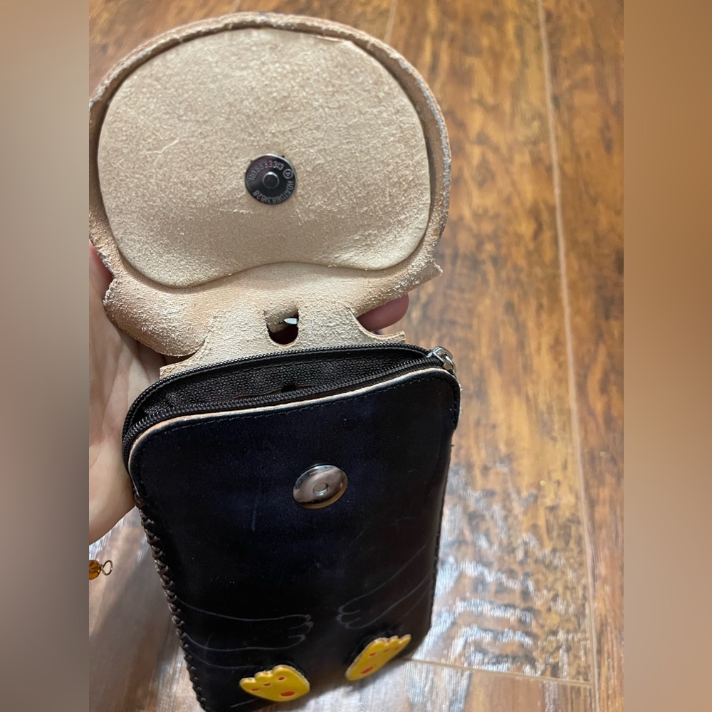 Leather Rectangular Purse - image 3